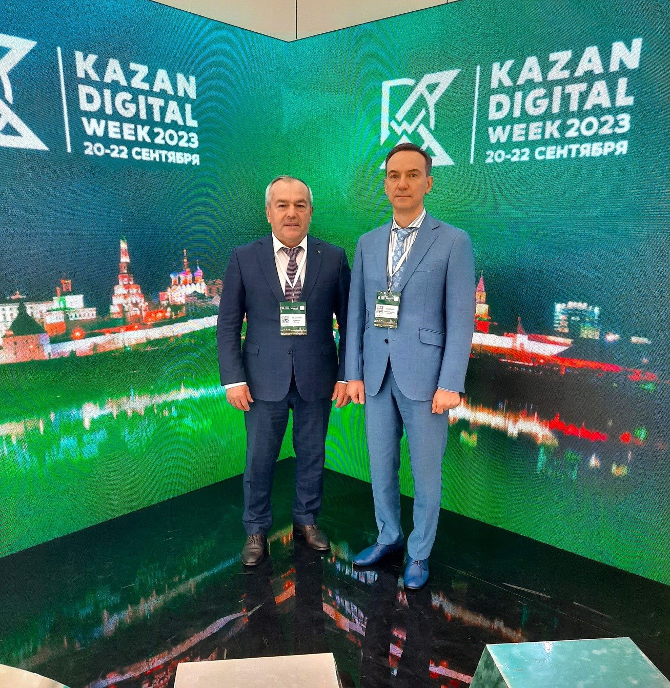 Татарстан Республикасы Гарантия фонды «Kazan Digital Week - 2023» халыкара форумының күргәзмә экспозициясендә булды